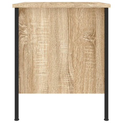 vidaXL Bedside Cabinet Sonoma Oak 40x42x50 cm Engineered Wood 6