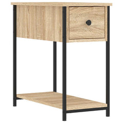 vidaXL Bedside Cabinets 2 pcs Sonoma Oak 30x60x60 cm Engineered Wood 5