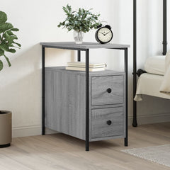 vidaXL Bedside Cabinet 30x60x60 cm Engineered Wood