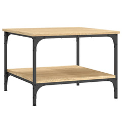 vidaXL Coffee Table Sonoma Oak 55x55x40 cm Engineered Wood 5