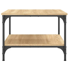 vidaXL Coffee Table Sonoma Oak 55x55x40 cm Engineered Wood 6