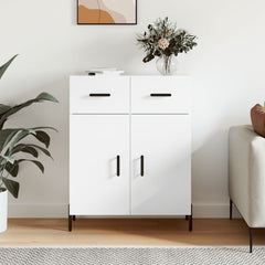 Sideboard 69,5x34x90 cm Engineered Wood White
