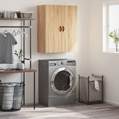 vidaXL Wall Mounted Cabinet Sonoma Oak 69.5x34x90 cm 1