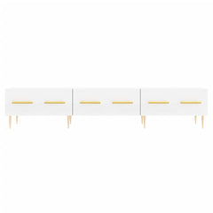 TV Cabinet 150x36x30 cm Engineered Wood White