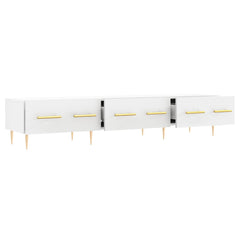 TV Cabinet 150x36x30 cm Engineered Wood White