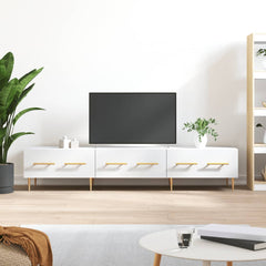 TV Cabinet 150x36x30 cm Engineered Wood White
