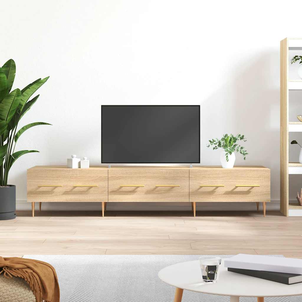 TV Cabinet 150x36x30 cm Engineered Wood Sonoma oak