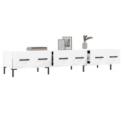 vidaXL TV Cabinet White 150x36x30 cm Engineered Wood 4