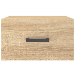 vidaXL Wall-mounted Bedside Cabinets 2 pcs Sonoma Oak 35x35x20 cm 6