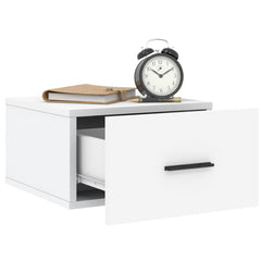 vidaXL Wall-mounted Bedside Cabinets 2 pcs White 35x35x20 cm 4