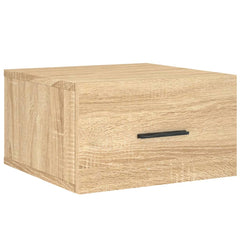 vidaXL Wall-mounted Bedside Cabinets 2 pcs Sonoma Oak 35x35x20 cm 5