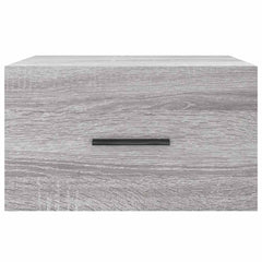 vidaXL Wall-mounted Bedside Cabinets 2 pcs Grey Sonoma 35x35x20 cm 6