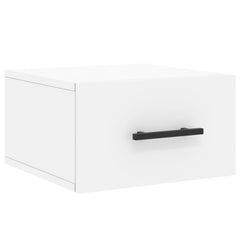 vidaXL Wall-mounted Bedside Cabinets 2 pcs White 35x35x20 cm 3