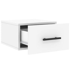vidaXL Wall-mounted Bedside Cabinets 2 pcs White 35x35x20 cm 5