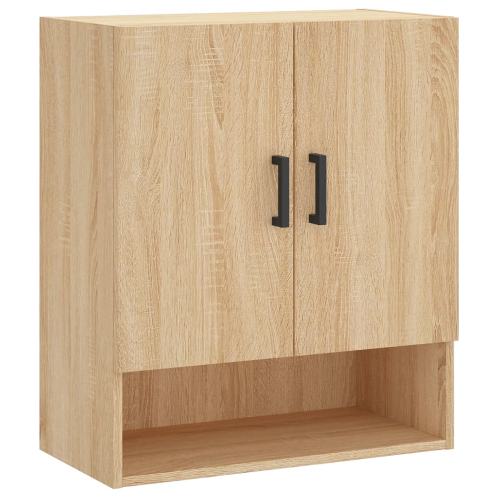 vidaXL Wall Cabinet Sonoma Oak 60x31x70 cm Engineered Wood 2