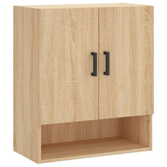 vidaXL Wall Cabinet Sonoma Oak 60x31x70 cm Engineered Wood 2