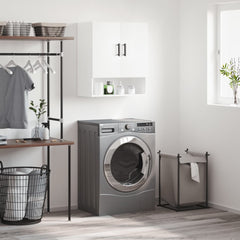 Wall Cabinet 60x31x70 cm Engineered Wood White