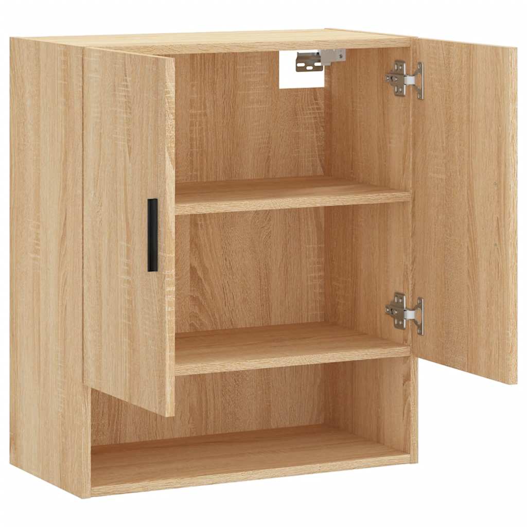 vidaXL Wall Cabinet Sonoma Oak 60x31x70 cm Engineered Wood 6