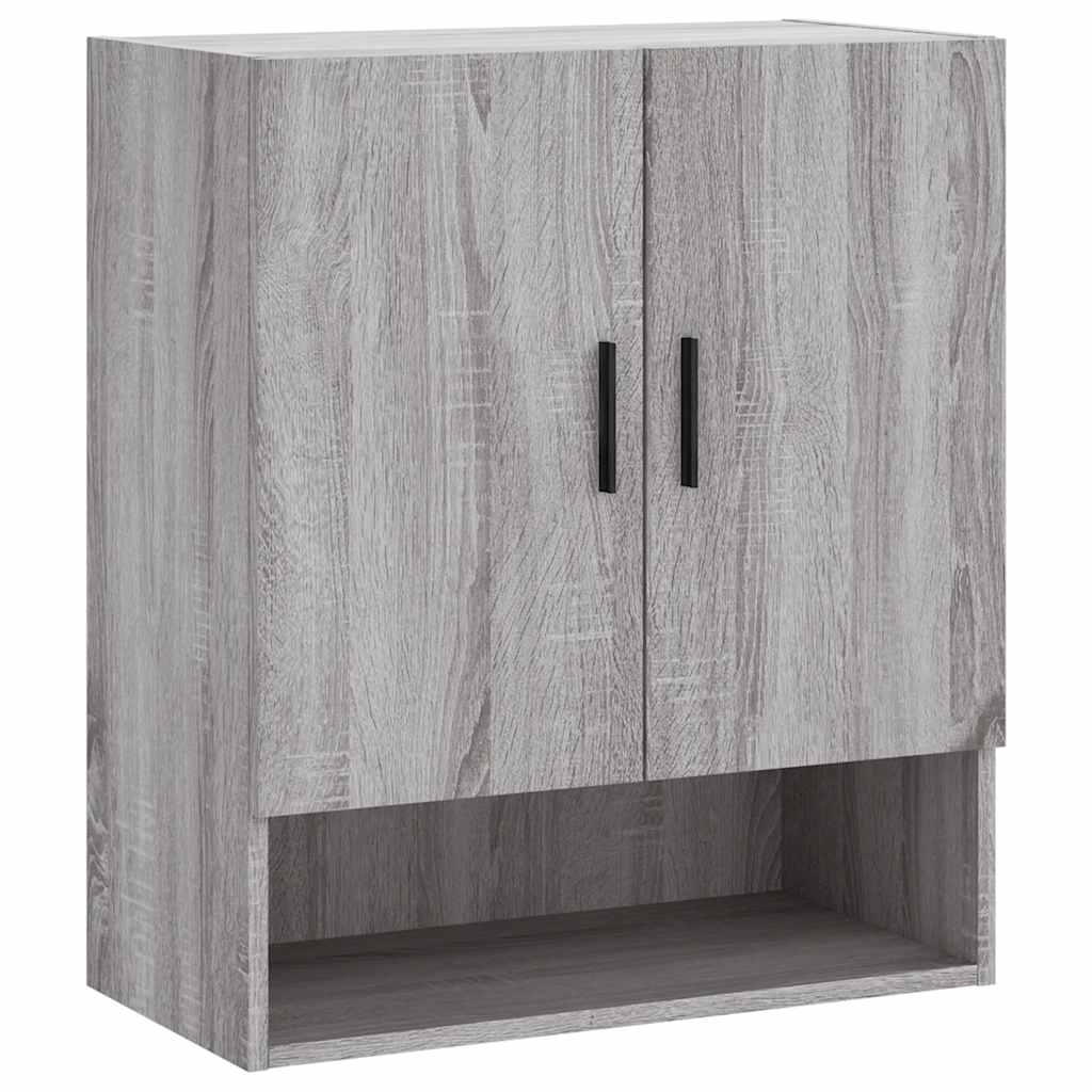 Wall Cabinet Grey Sonoma Engineered Wood, image 2