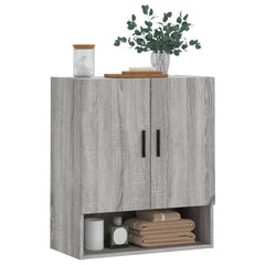 Wall Cabinet Grey Sonoma Engineered Wood, image 3