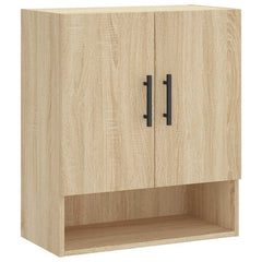 vidaXL Wall Cabinet Sonoma Oak 60x31x70 cm Engineered Wood 2