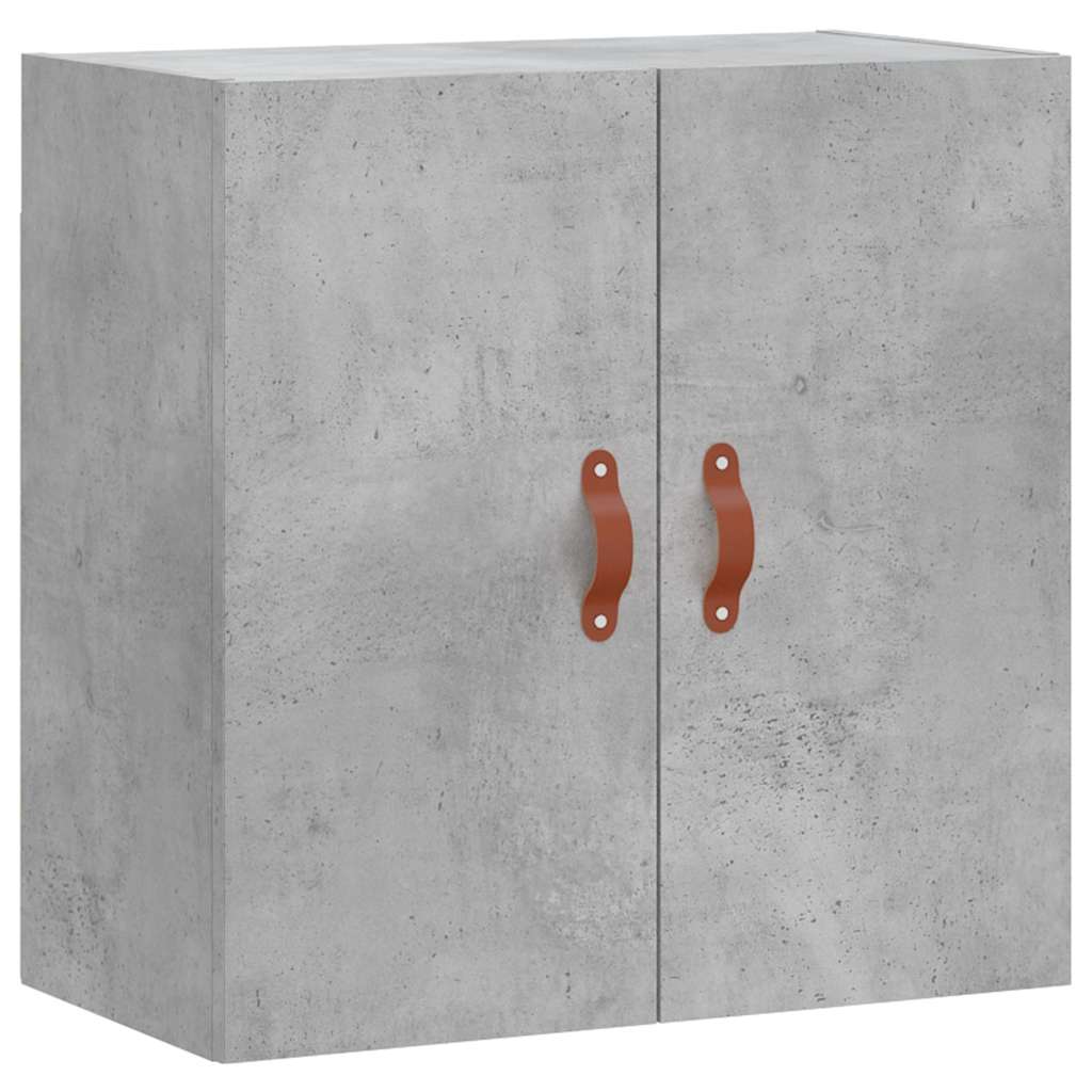 vidaXL Wall Cabinet Concrete Grey 60x31x60 cm Engineered Wood 2