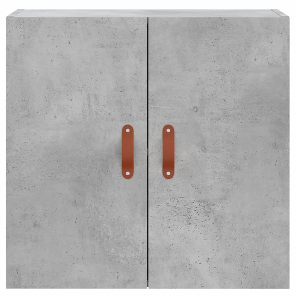 vidaXL Wall Cabinet Concrete Grey 60x31x60 cm Engineered Wood 5