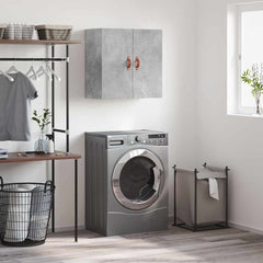 vidaXL Wall Cabinet Concrete Grey 60x31x60 cm Engineered Wood 1