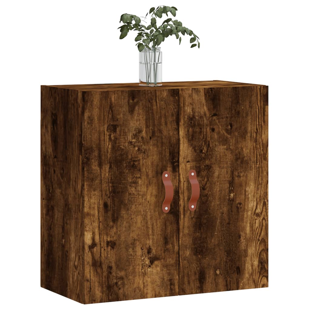 vidaXL Wall Cabinet Smoked Oak 60x31x60 cm Engineered Wood 3