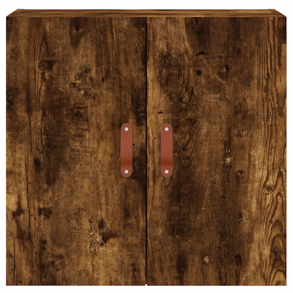 vidaXL Wall Cabinet Smoked Oak 60x31x60 cm Engineered Wood 5