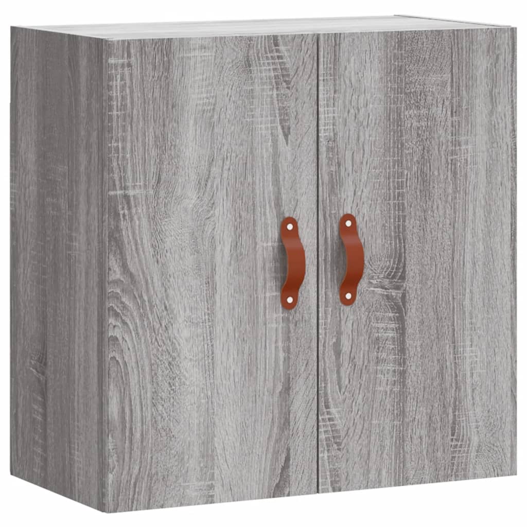 vidaXL Wall Cabinet Grey Sonoma 60x31x60 cm Engineered Wood 2