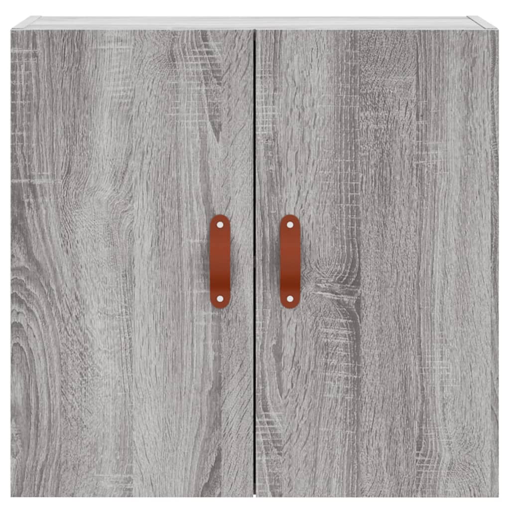 vidaXL Wall Cabinet Grey Sonoma 60x31x60 cm Engineered Wood 5