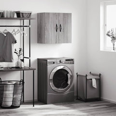 Wall Cabinet Engineered Wood in Grey Sonoma