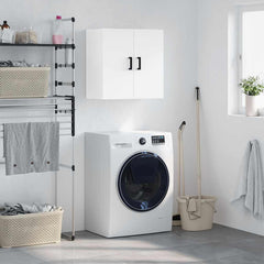 vidaXL Wall Cabinet White 60x31x60 cm Engineered Wood 1
