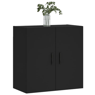 Wall Cabinet Black 60x31x60 cm Engineered Wood