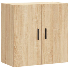 vidaXL Wall Cabinet Sonoma Oak 60x31x60 cm Engineered Wood 2