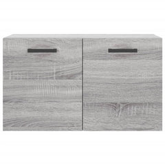 vidaXL Wall Cabinet Grey Sonoma 60x36,5x35 cm Engineered Wood 3