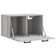 vidaXL Wall Cabinet Grey Sonoma 60x36,5x35 cm Engineered Wood 4