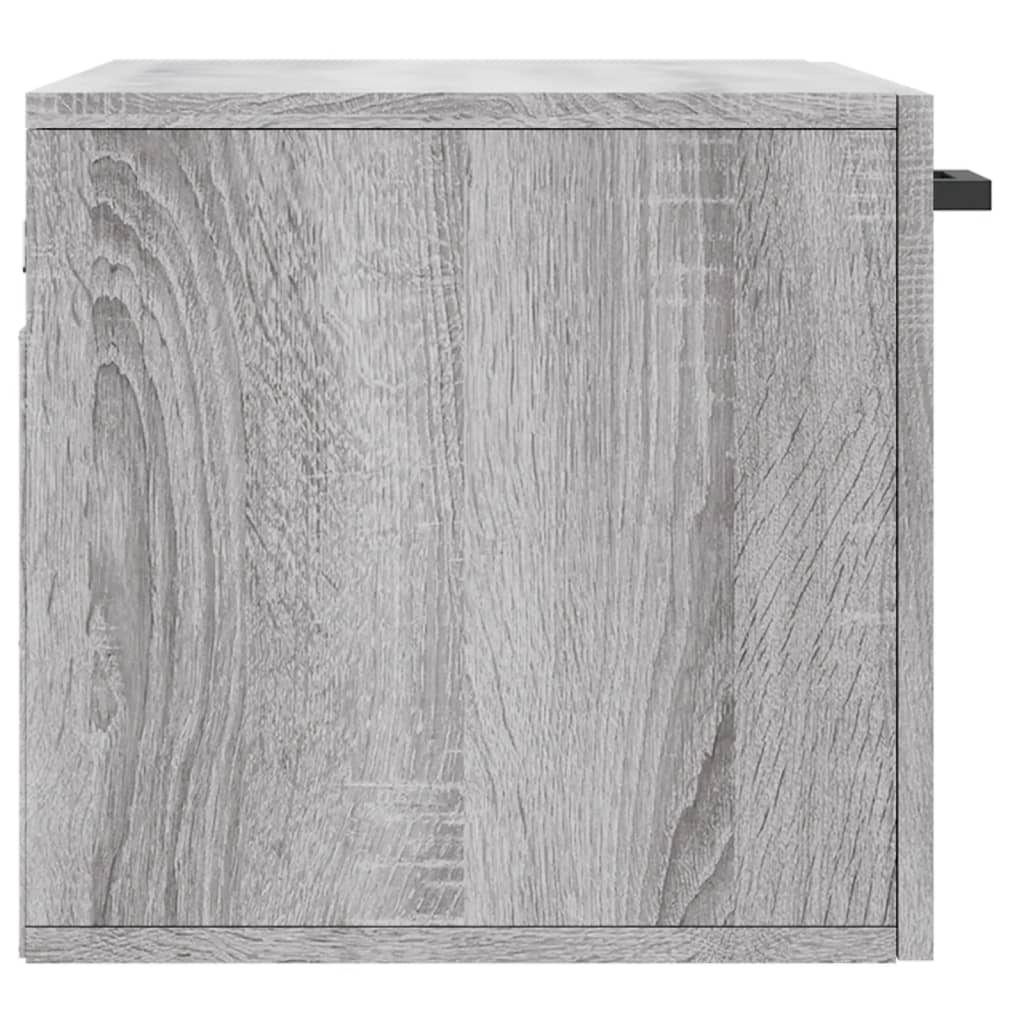 vidaXL Wall Cabinet Grey Sonoma 60x36,5x35 cm Engineered Wood 6