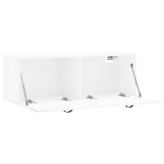 vidaXL Wall Cabinet White 100x36,5x35 cm Engineered Wood 4