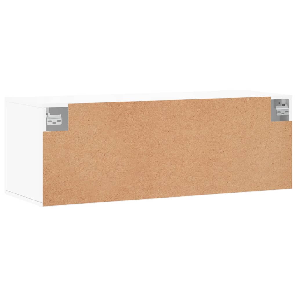 vidaXL Wall Cabinet White 100x36,5x35 cm Engineered Wood 5