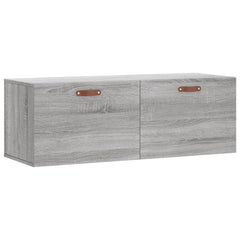 vidaXL Wall Cabinet Grey Sonoma 100x36,5x35 cm Engineered Wood 2