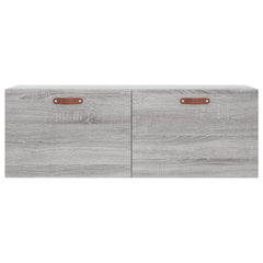 vidaXL Wall Cabinet Grey Sonoma 100x36,5x35 cm Engineered Wood 5