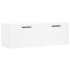 Wall Cabinet White Engineered Wood, image 2