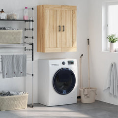 vidaXL Wall Mounted Cabinet 69.5x34x90 cm Engineered Wood