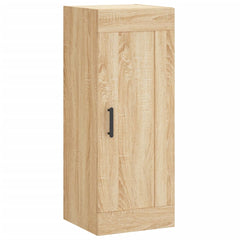 vidaXL Wall Mounted Cabinet Sonoma Oak 34.5x34x90 cm Engineered Wood 2