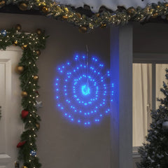 vidaXL Christmas Starburst Lights 140 LEDs 8 pcs Blue 17 cm 1
