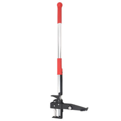 vidaXL Weed Remover Red and Silver 99,5 cm Anodised Aluminium 1