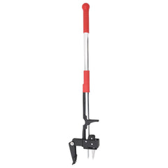 vidaXL Weed Remover Red and Silver 99,5 cm Anodised Aluminium 3