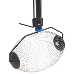 vidaXL Nut Collector Blue 127 cm Steel 4